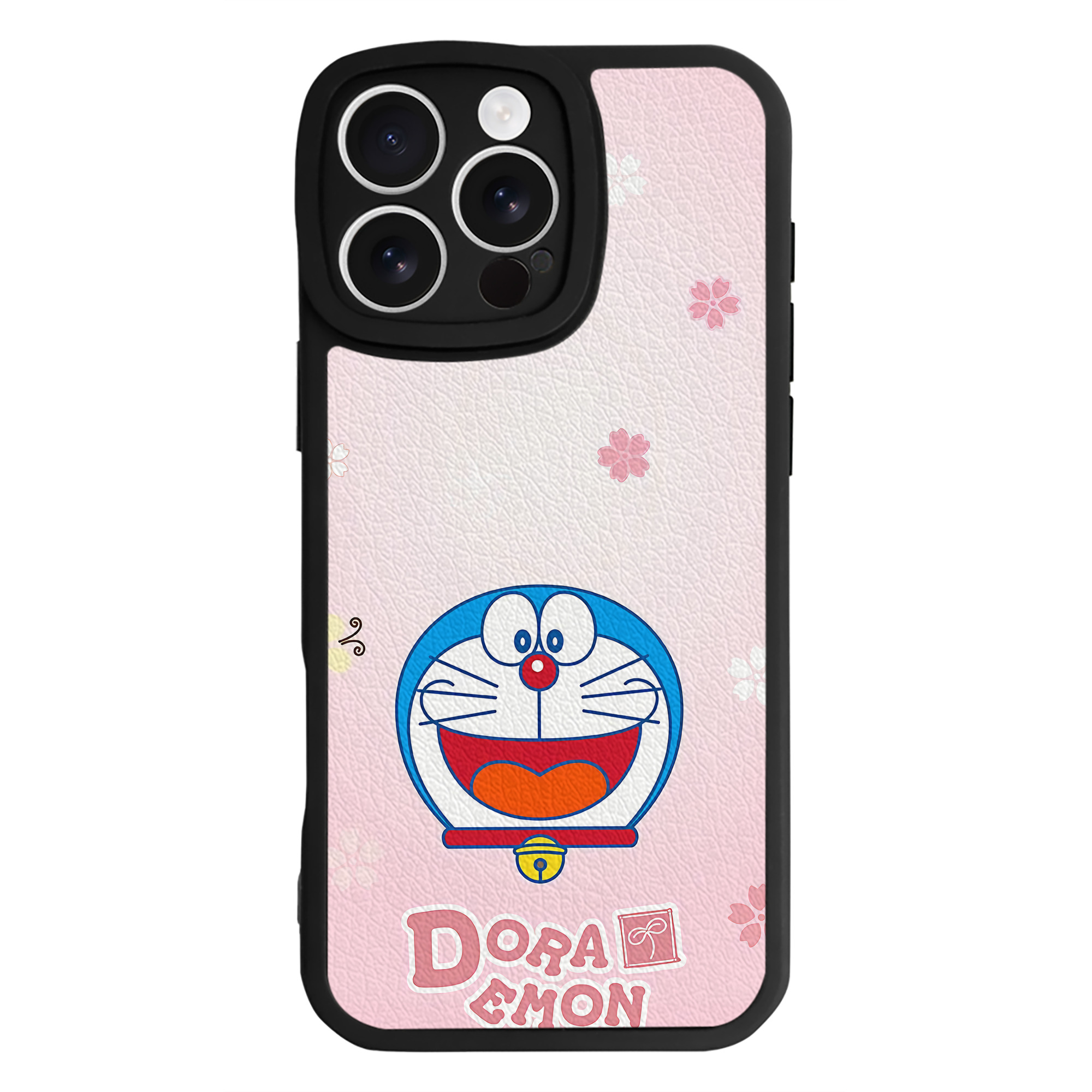 （画像用） ドラえもん Doraemon 【iPhone 16シリーズ対応】シリコンスマホケース（レザー調） 材質：シリコン